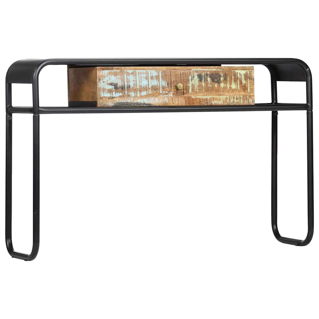 248103 vidaXL Console Table 118x30x75 cm Solid Reclaimed Wood