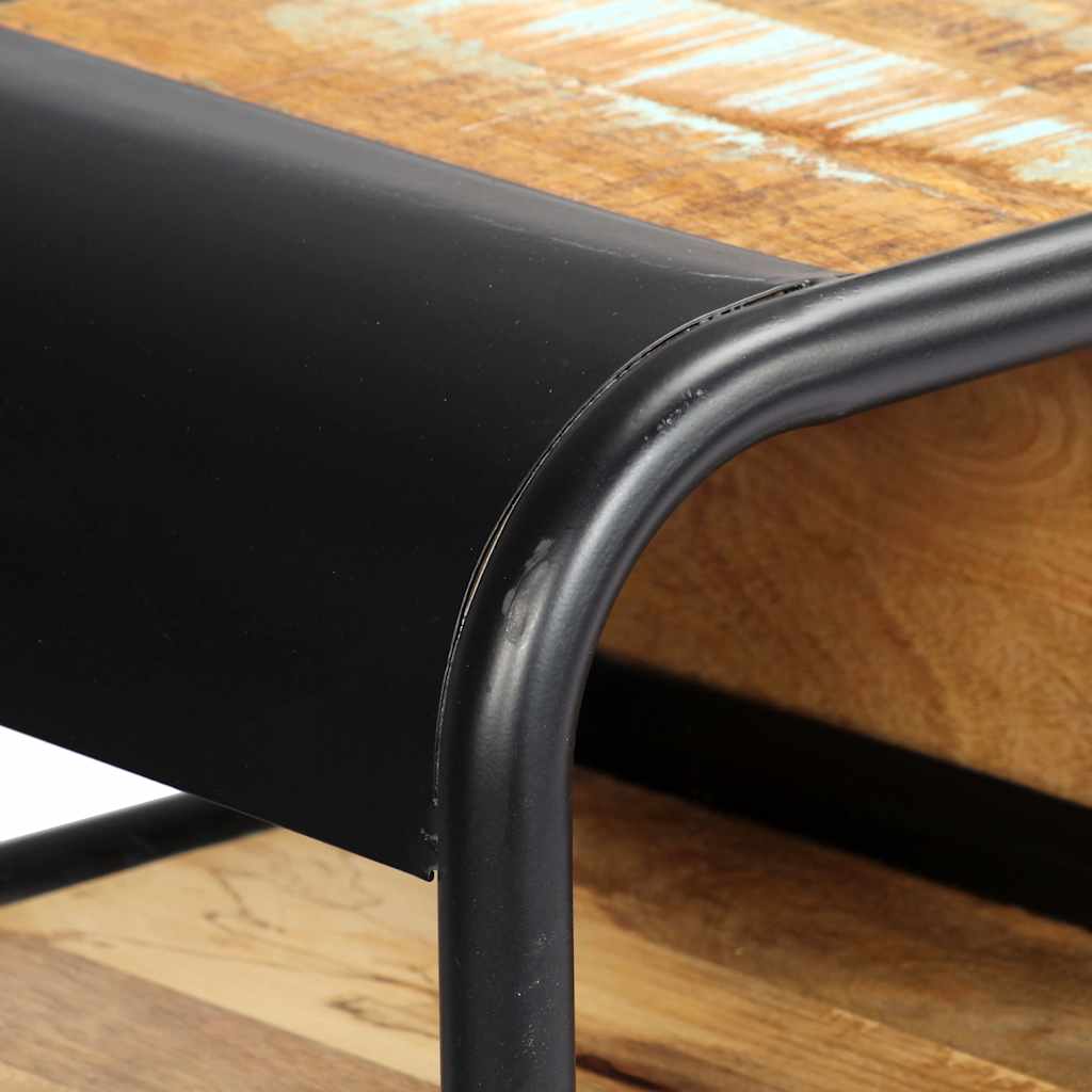 248103 vidaXL Console Table 118x30x75 cm Solid Reclaimed Wood