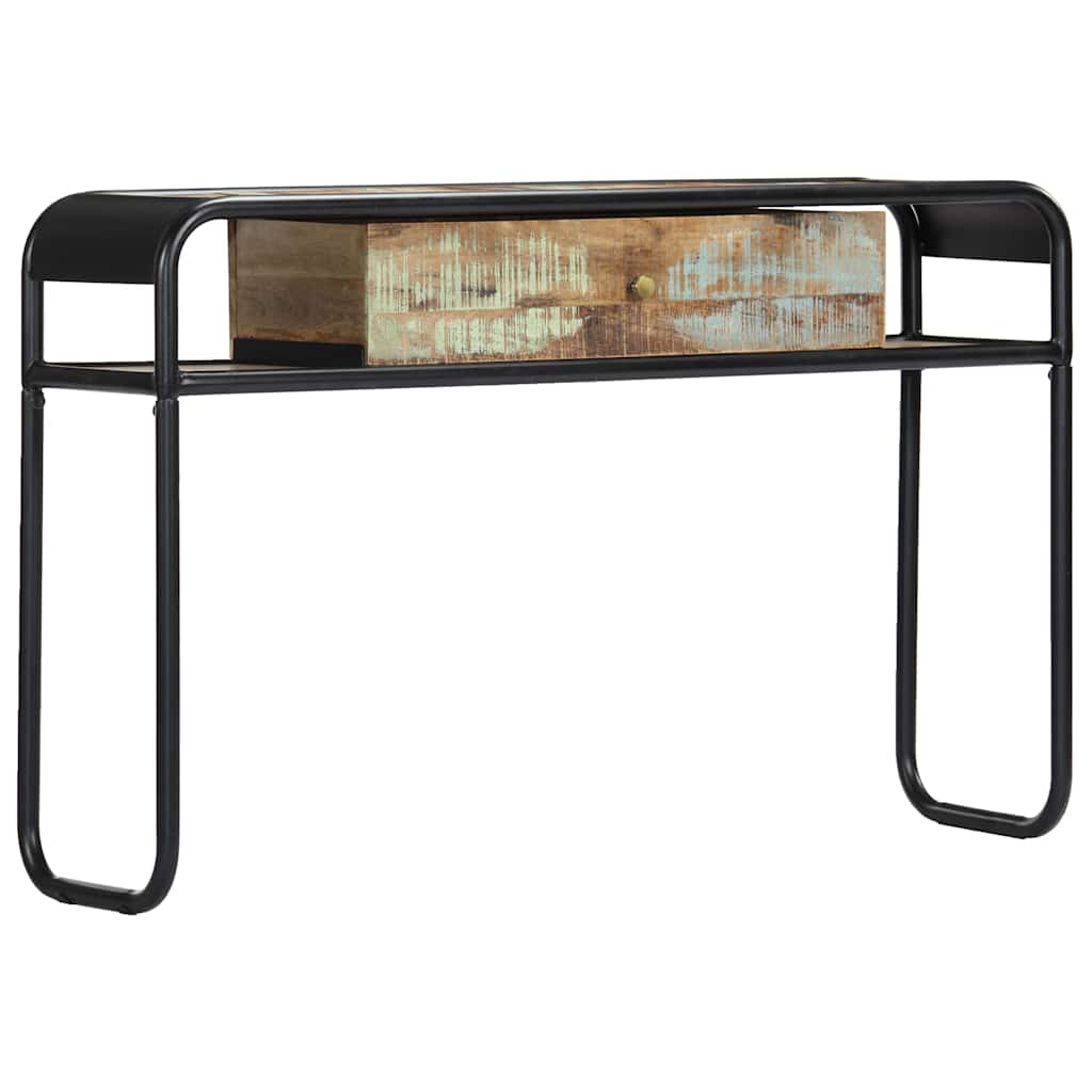 248103 vidaXL Console Table 118x30x75 cm Solid Reclaimed Wood