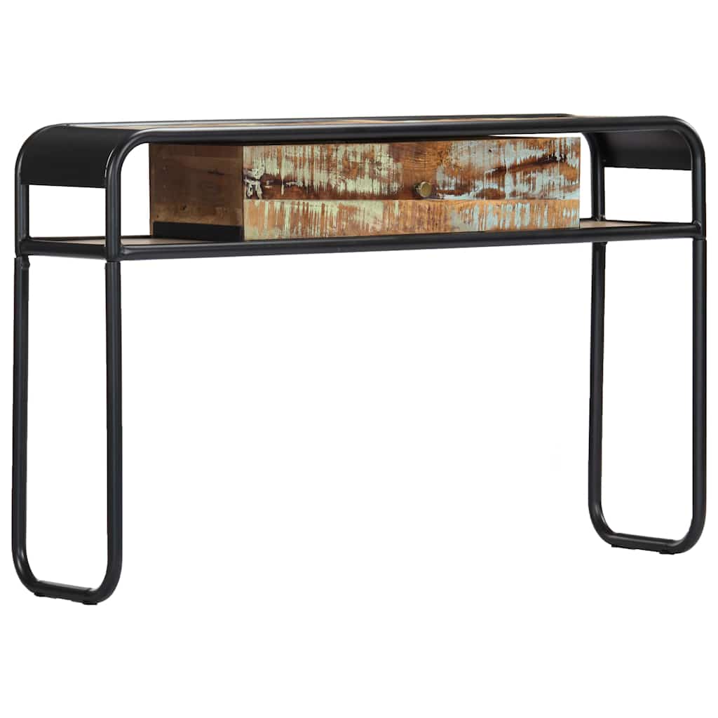 248103 vidaXL Console Table 118x30x75 cm Solid Reclaimed Wood