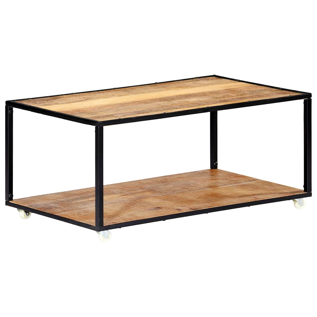 248104 vidaXL Coffee Table 90x50x40 cm Solid Reclaimed Wood
