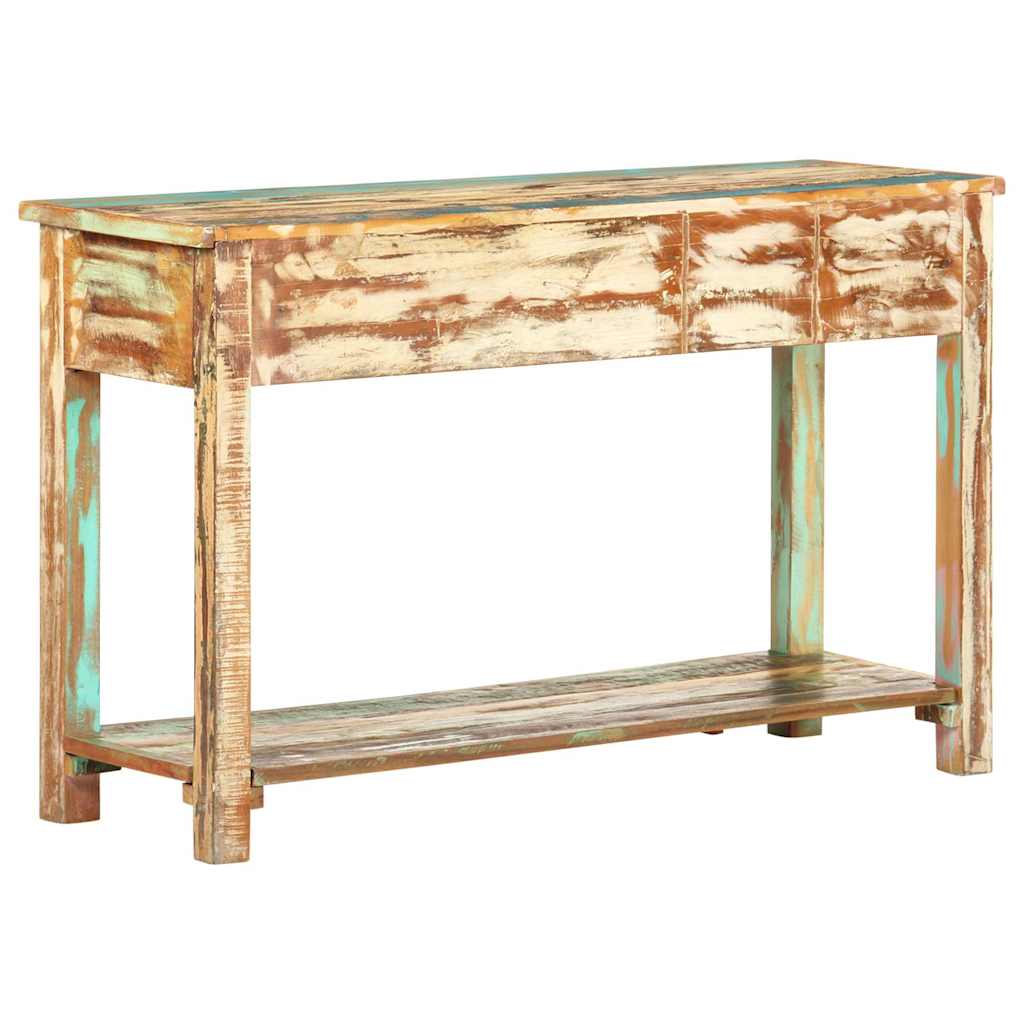 247925 vidaXL Console Table 120x40x75 cm Solid Reclaimed Wood