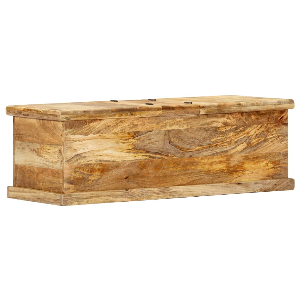 247881 vidaXL Coffee Table 100x50x35 cm Solid Mango Wood