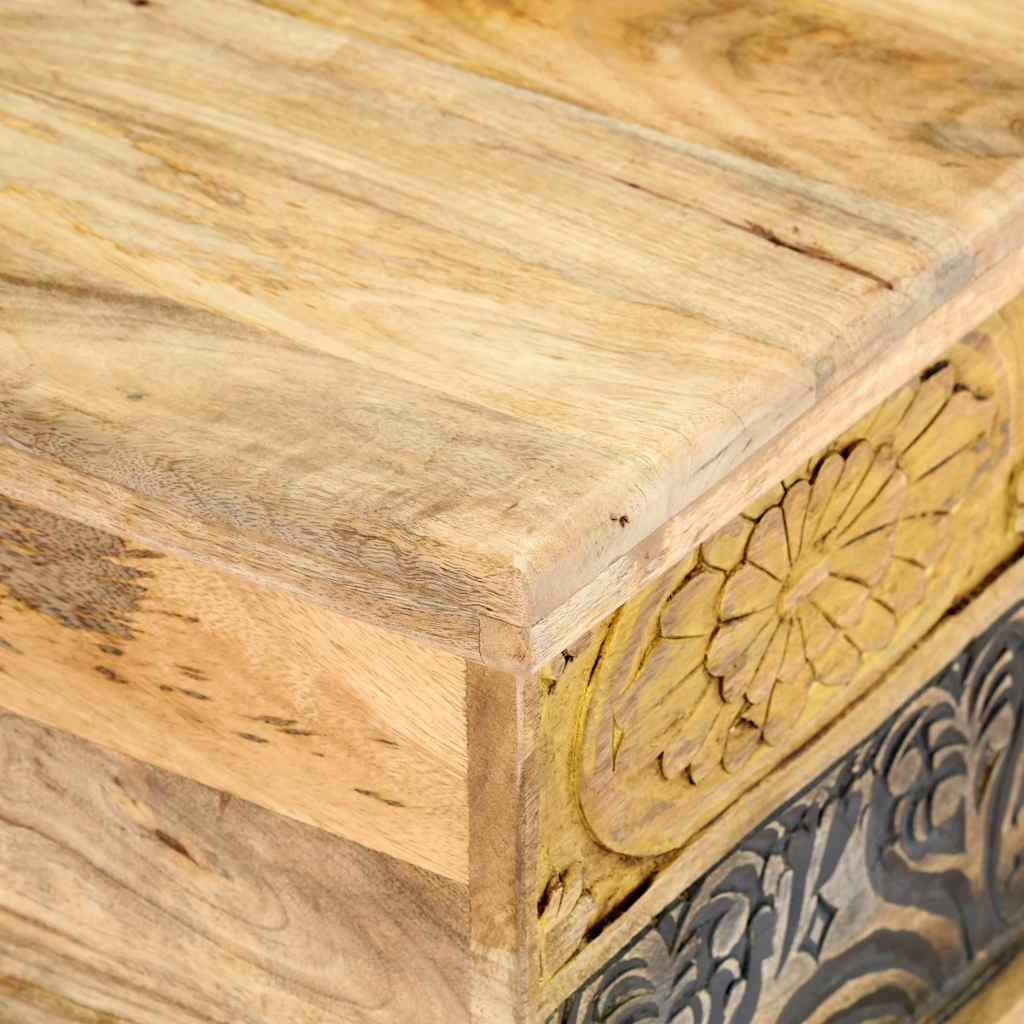 247881 vidaXL Coffee Table 100x50x35 cm Solid Mango Wood
