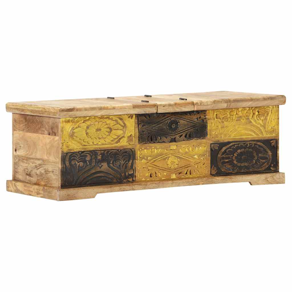 247881 vidaXL Coffee Table 100x50x35 cm Solid Mango Wood