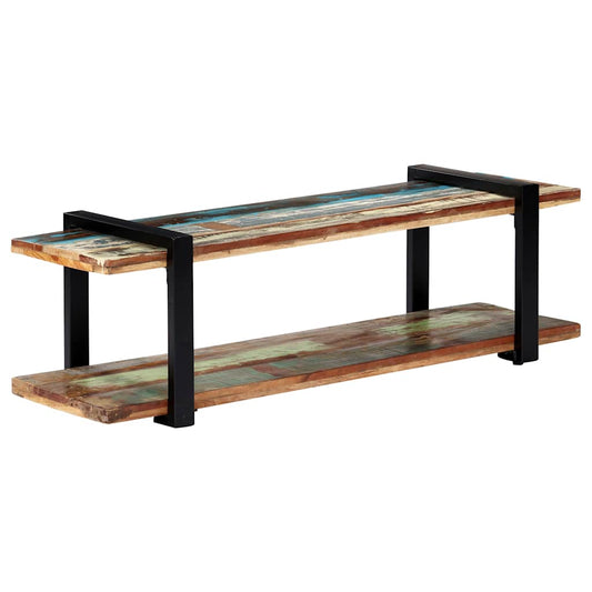 247884 vidaXL TV Cabinet 130x40x40 cm Solid Reclaimed Wood