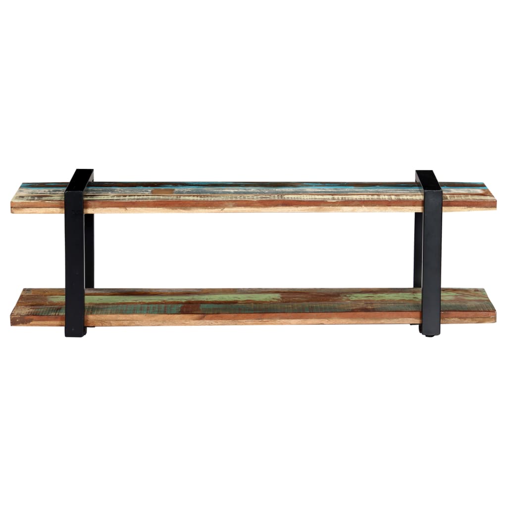 247884 vidaXL TV Cabinet 130x40x40 cm Solid Reclaimed Wood