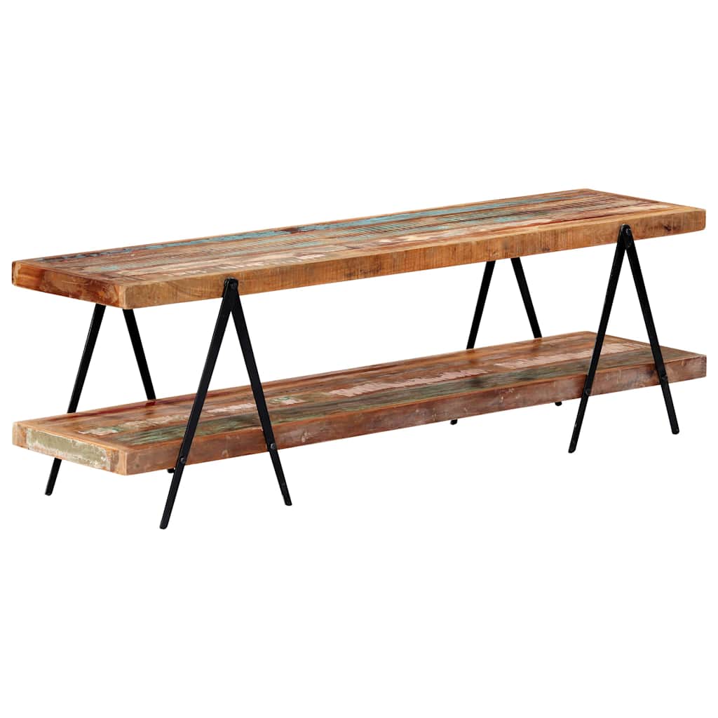 247886 vidaXL TV Cabinet 160x40x50 cm Solid Reclaimed Wood