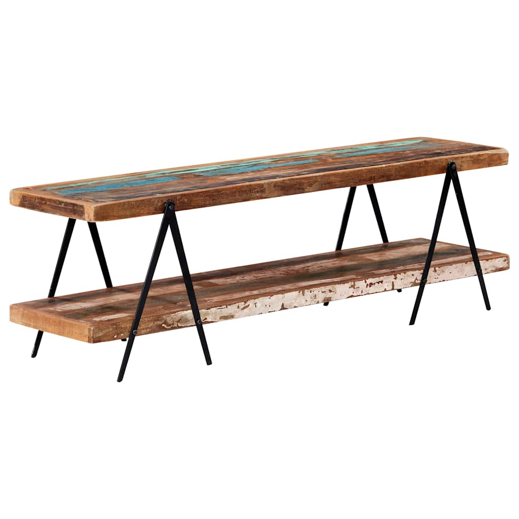 247886 vidaXL TV Cabinet 160x40x50 cm Solid Reclaimed Wood