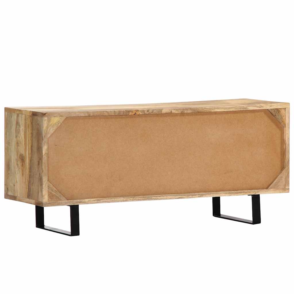 247896 vidaXL TV Cabinet 90x30x40 cm Solid Mango Wood