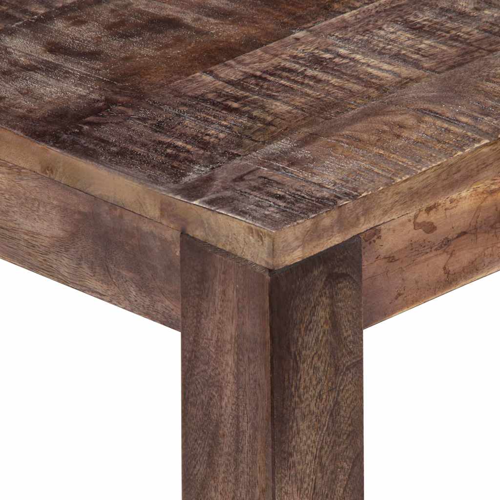 247468 vidaXL Coffee Table 50x50x35 cm Solid Mango Wood