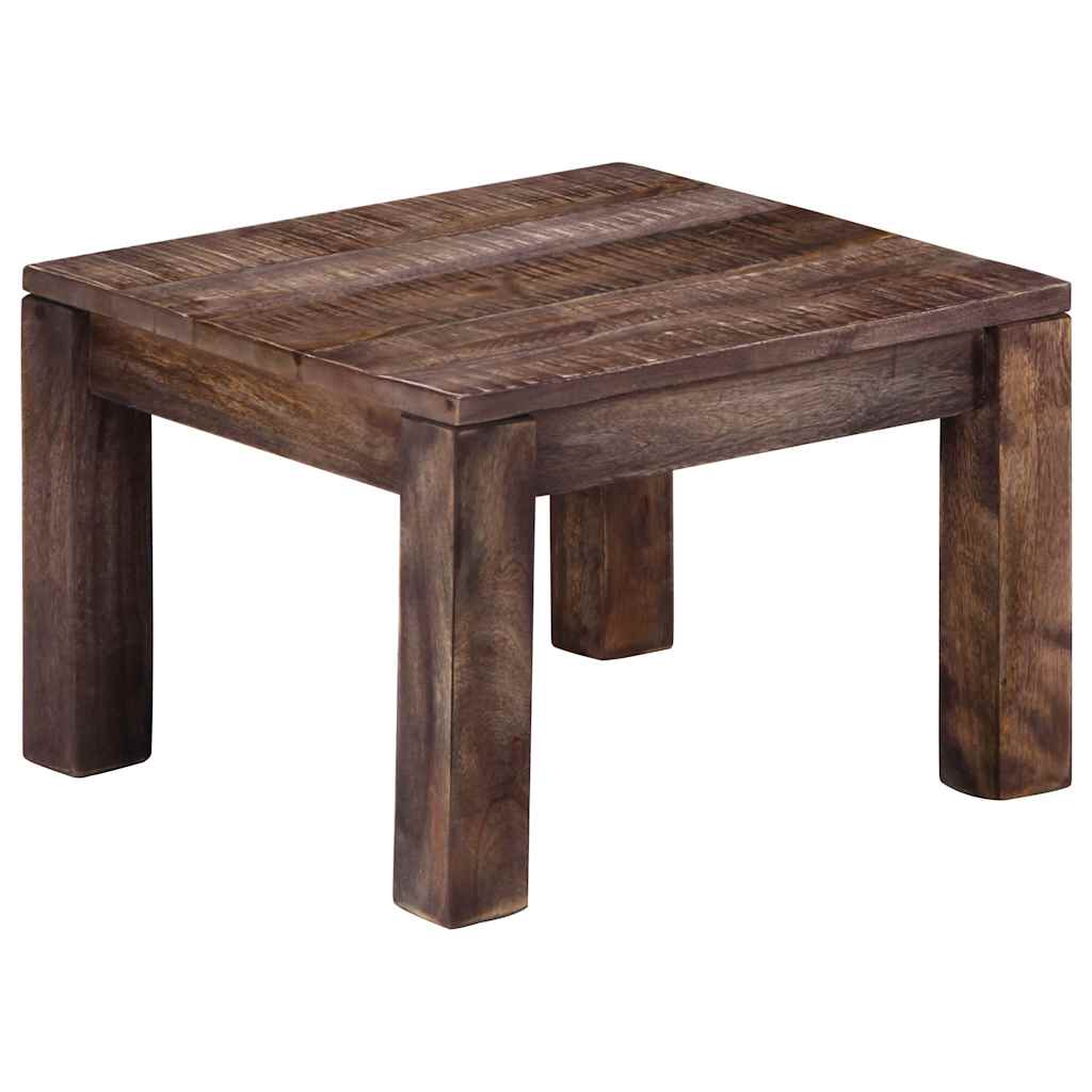 247468 vidaXL Coffee Table 50x50x35 cm Solid Mango Wood