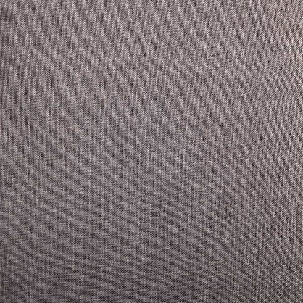 Dining Chairs 4 pcs Taupe Fabric