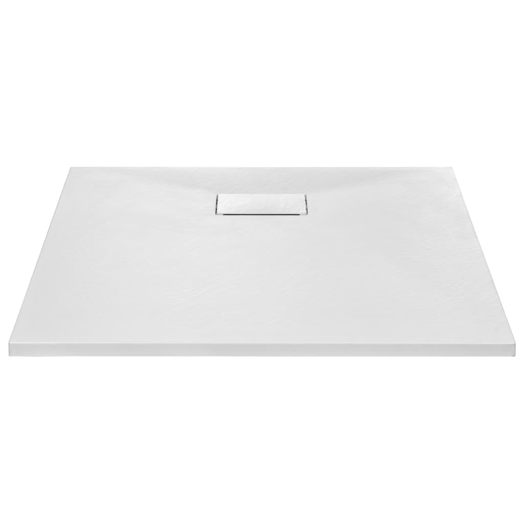 vidaXL Shower Base Tray SMC White 90x90 cm