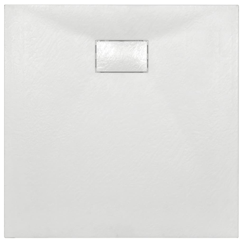 vidaXL Shower Base Tray SMC White 90x90 cm