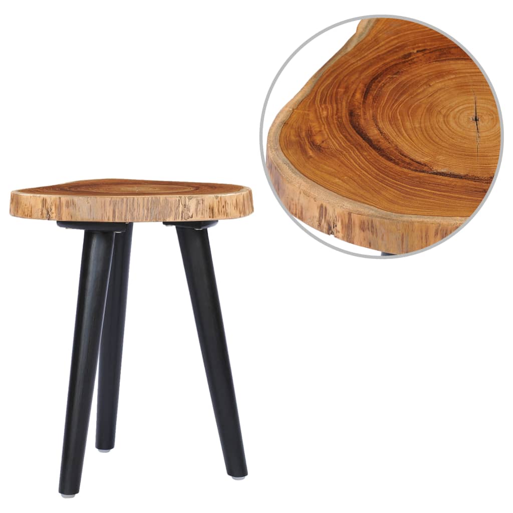 281650 vidaXL Coffee Table 40x45 cm Solid Teak