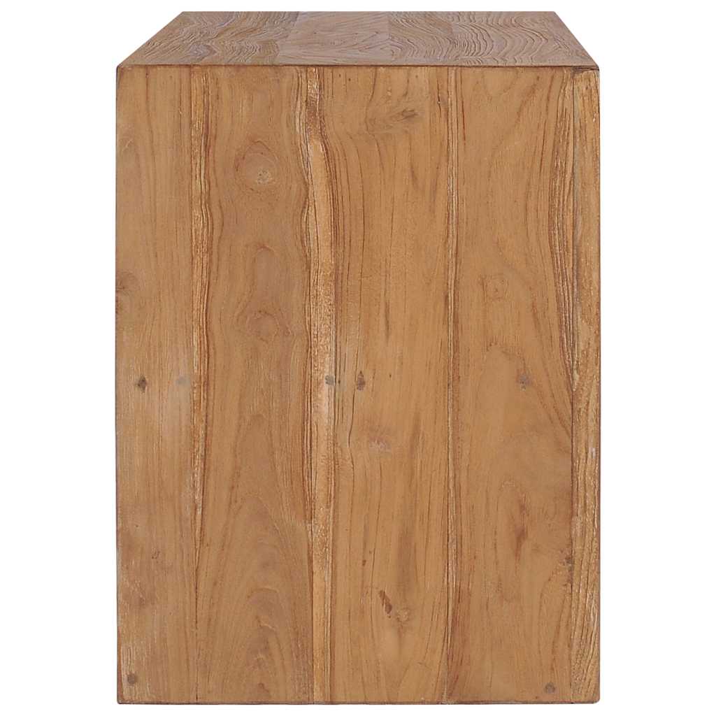 TV Cabinet | Natural Wood Colour | Solid Teak Wood | Medium