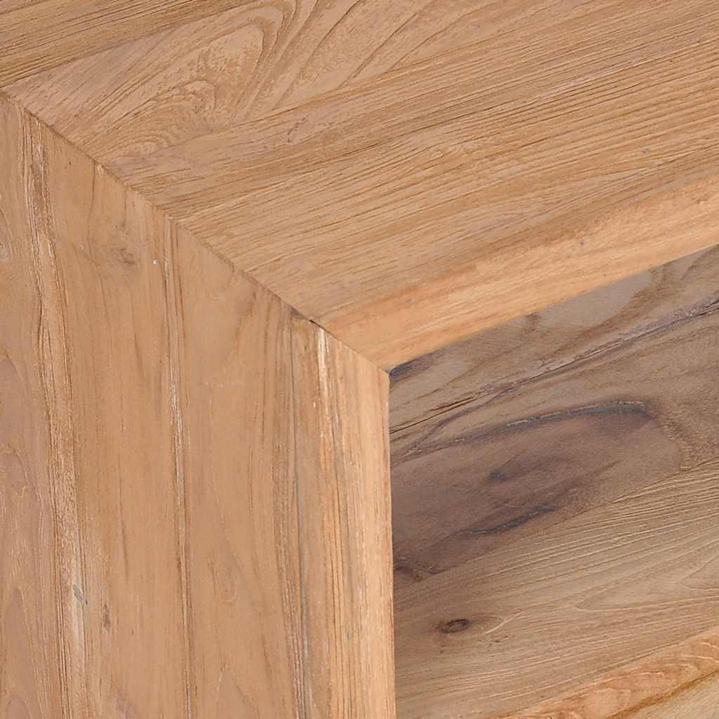 TV Cabinet | Natural Wood Colour | Solid Teak Wood | Medium