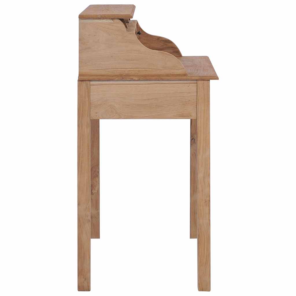 282851 vidaXL Desk 90x50x100 cm Solid Teak Wood