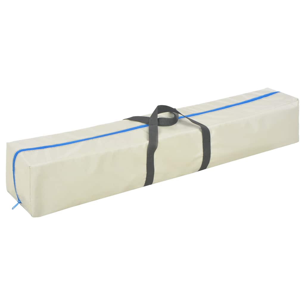 Inflatable Gymnastics Mat with Pump 800x100x10 cm PVC Green