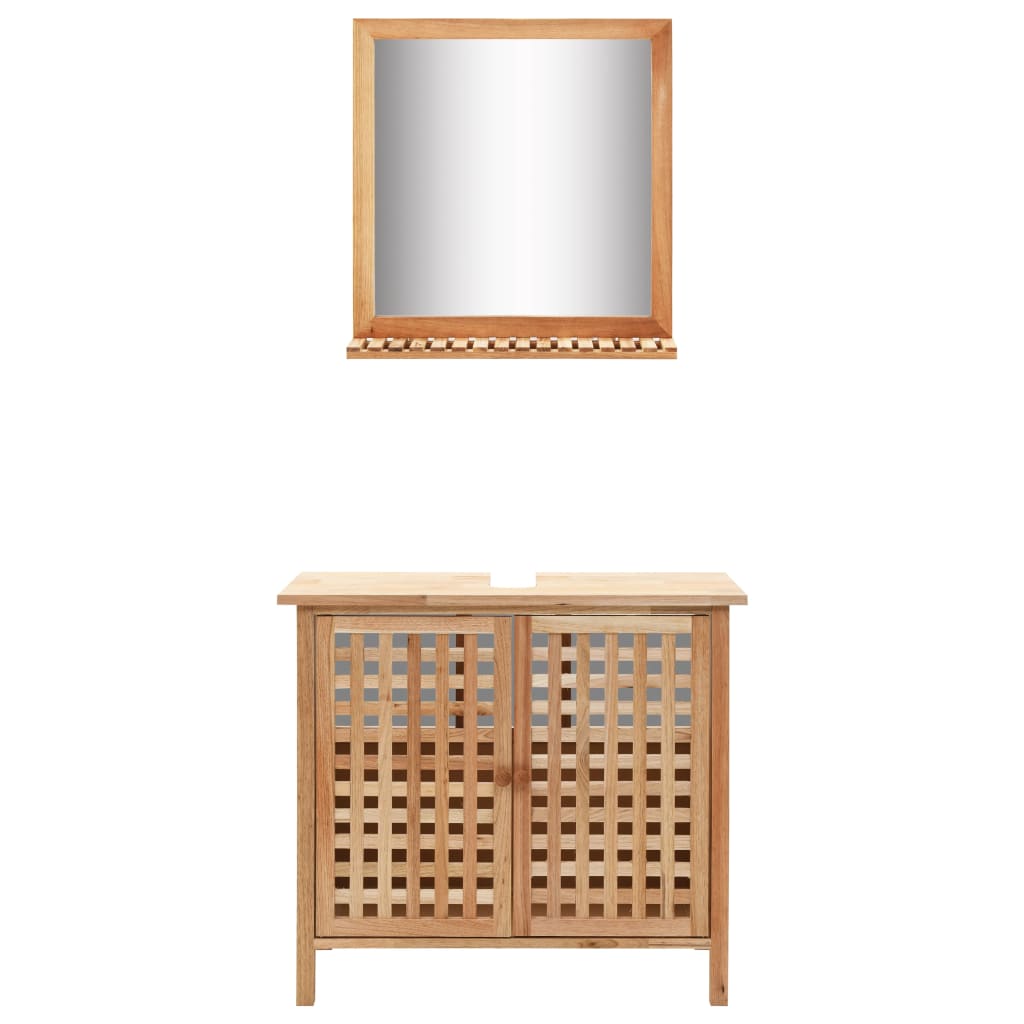 Storage Cabinet | Natural | Solid walnut wood and plywood | Medium