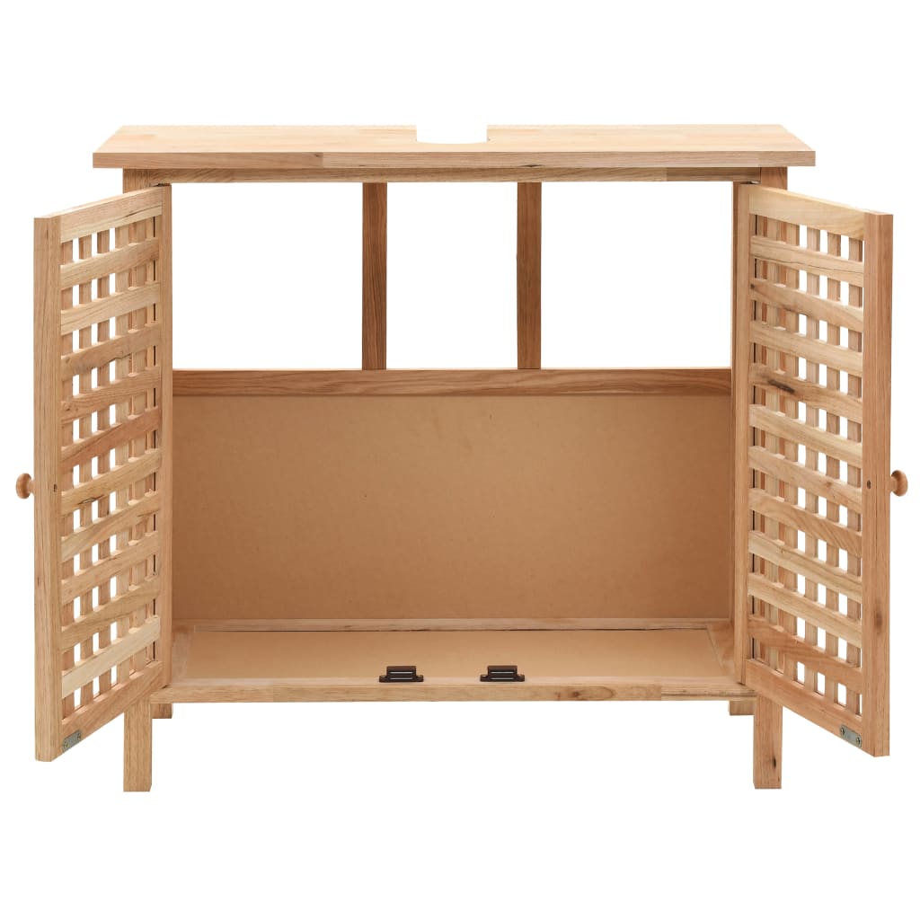 Storage Cabinet | Natural | Solid walnut wood and plywood | Medium
