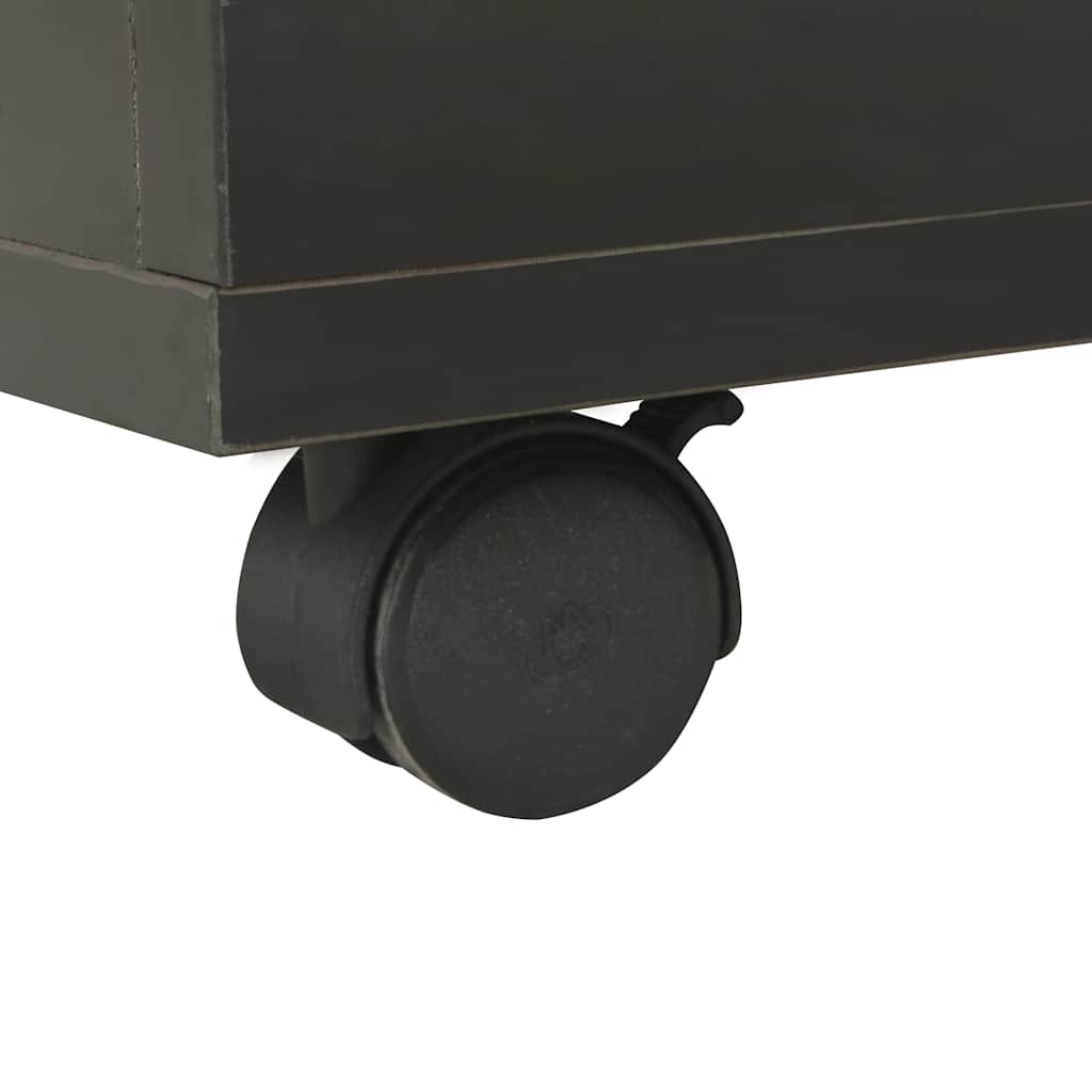 283722 vidaXL Coffee Table High Gloss Black 60x60x35 cm Engineered Wood