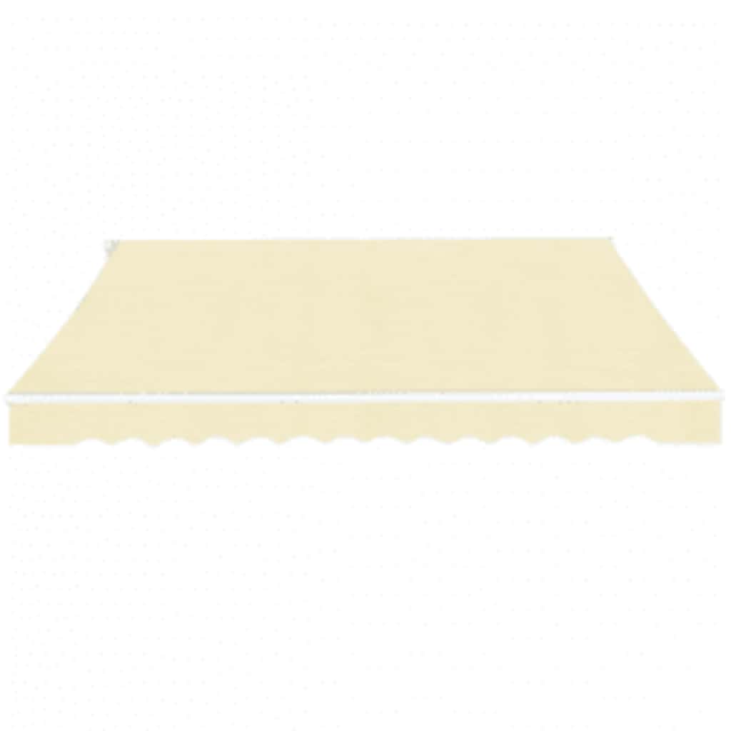 Folding Awning Manual Operated 600 cm Cream