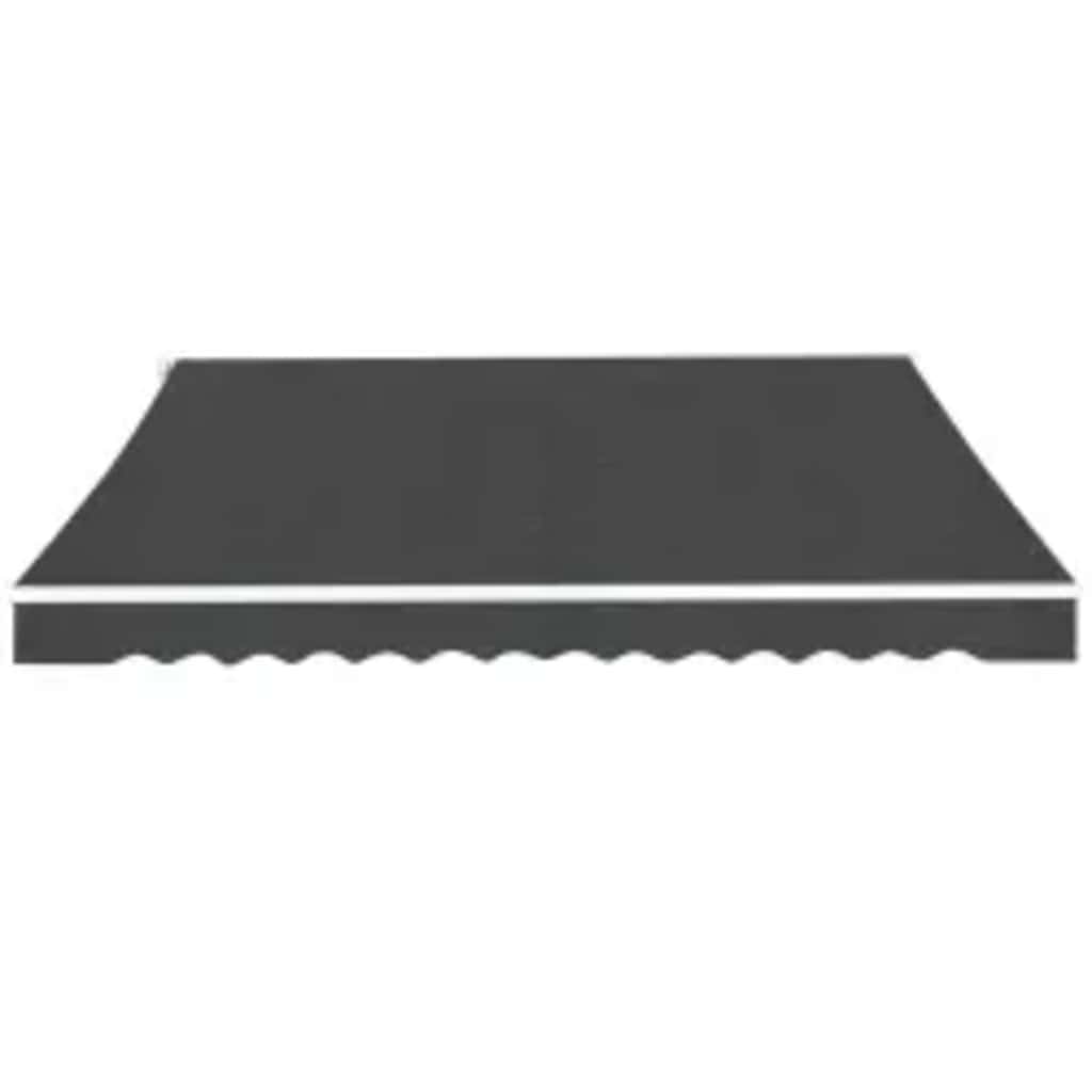 Folding Awning Manual Operated 600 cm Anthracite