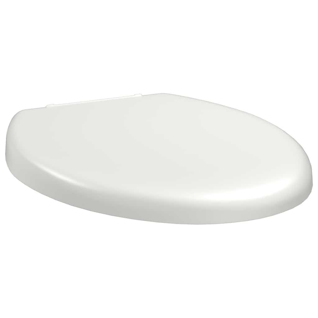 Soft-close Toilet Seat with Quick-release Design White