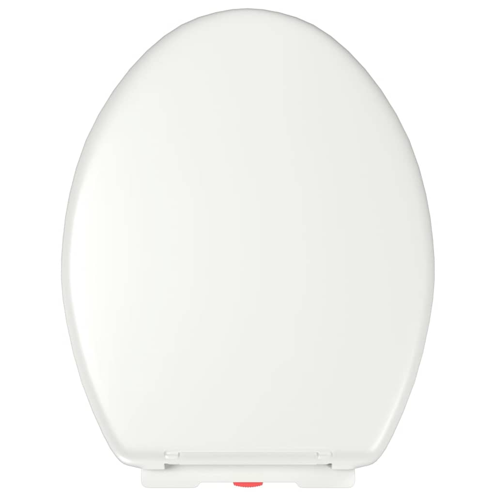 Soft-close Toilet Seat with Quick-release Design White