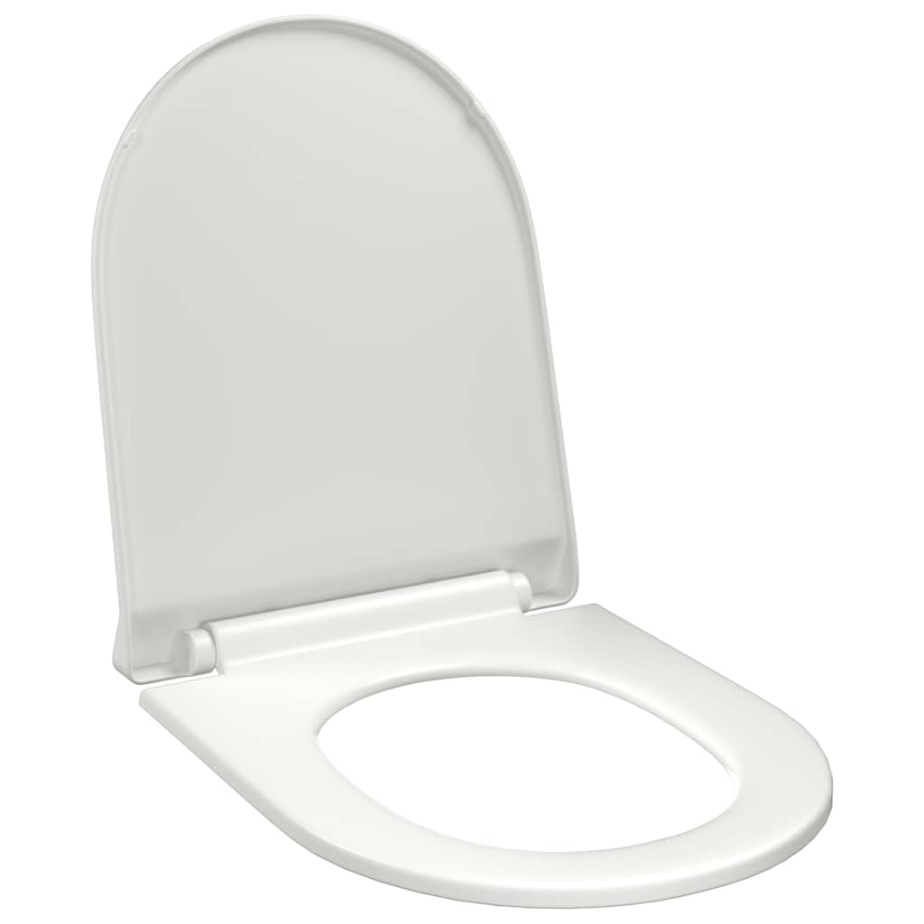 Soft-close Toilet Seat with Quick-release Design White