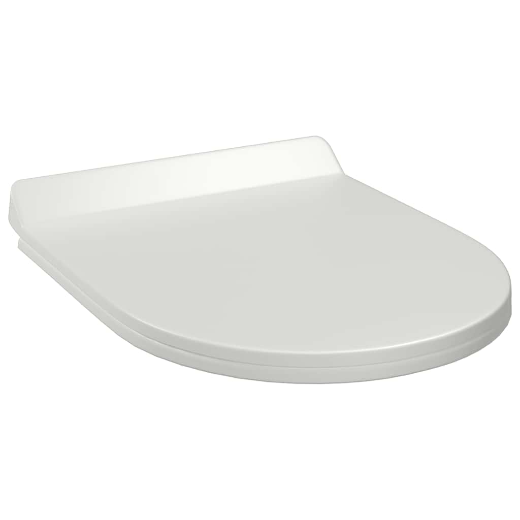Soft-close Toilet Seat with Quick-release Design White