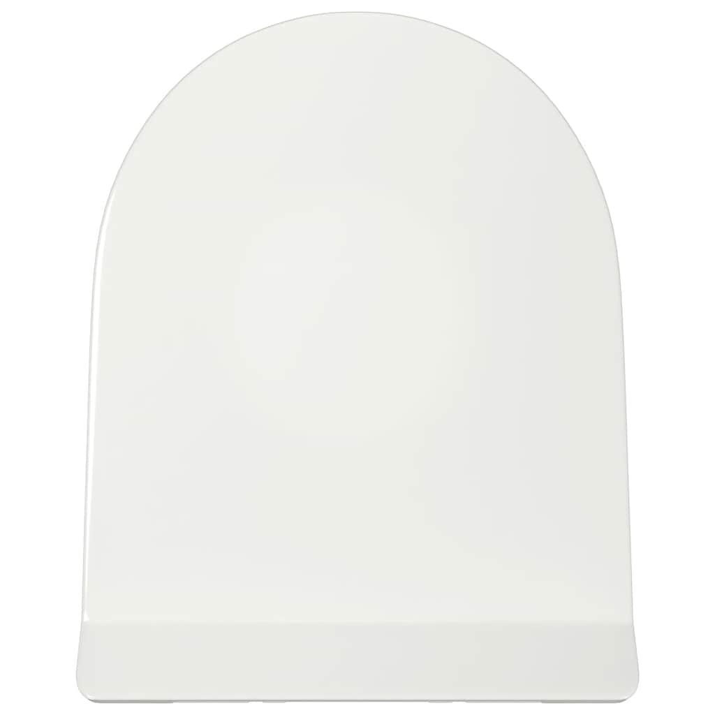 Soft-close Toilet Seat with Quick-release Design White