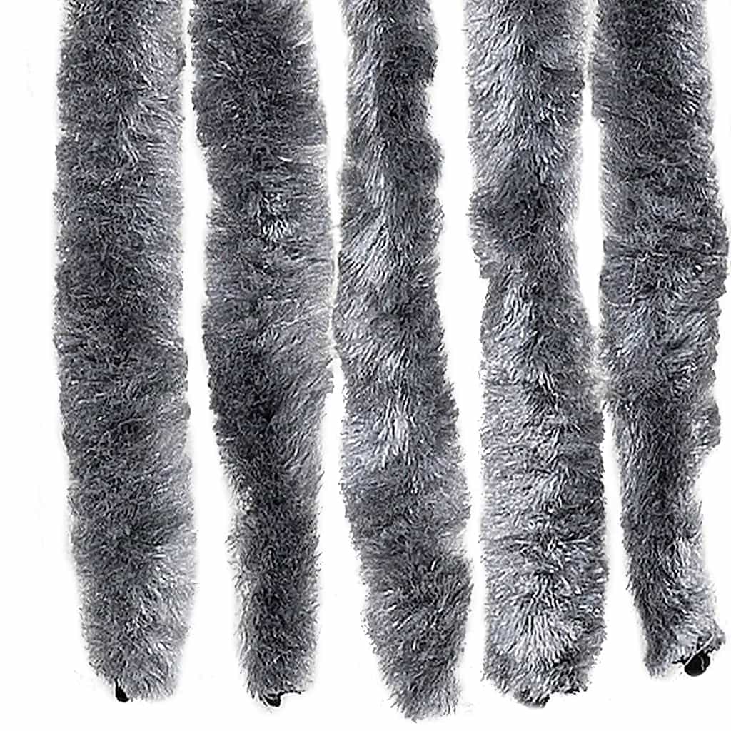 Insect Curtain Silver 56x185 cm Chenille