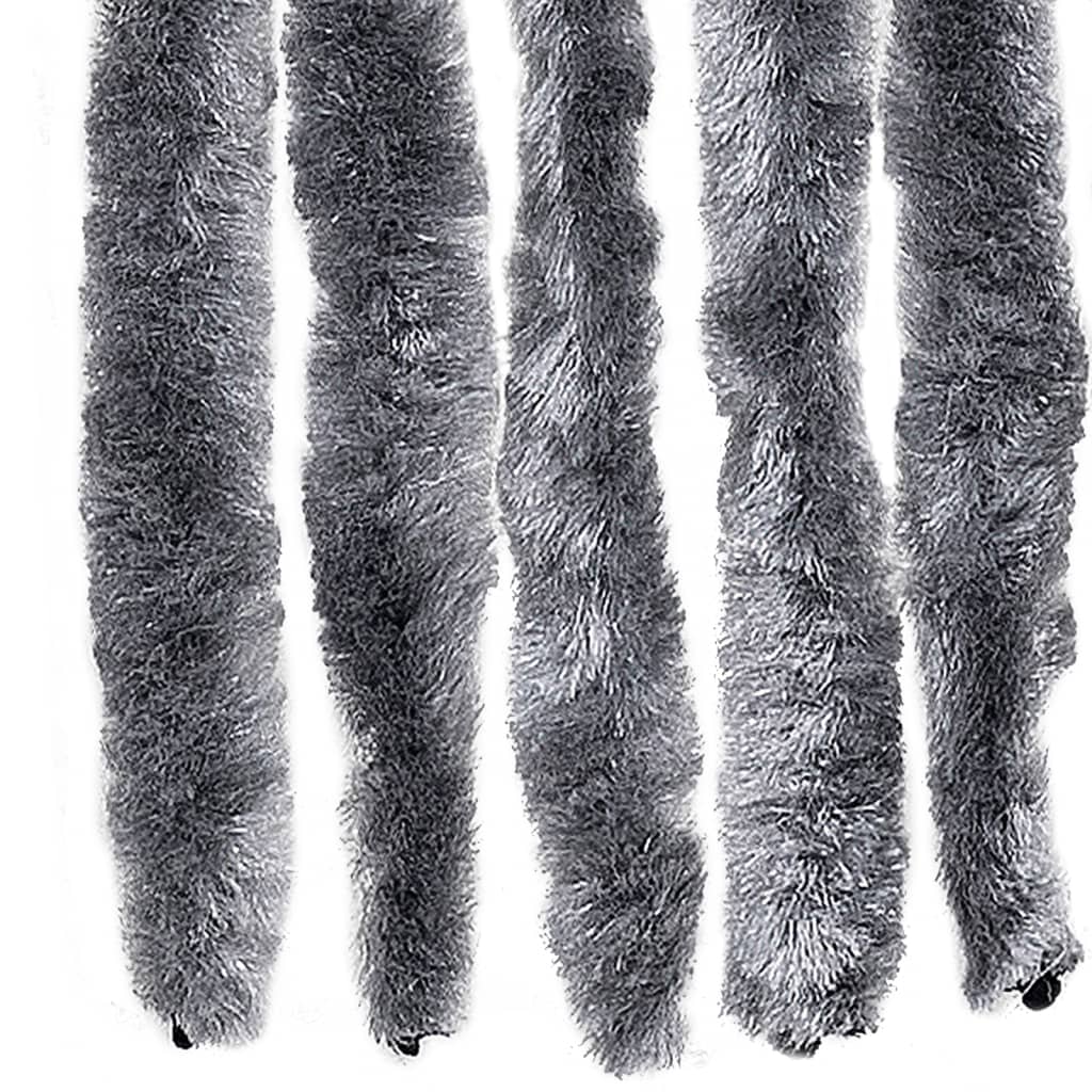Insect Curtain Silver 90x220 cm Chenille