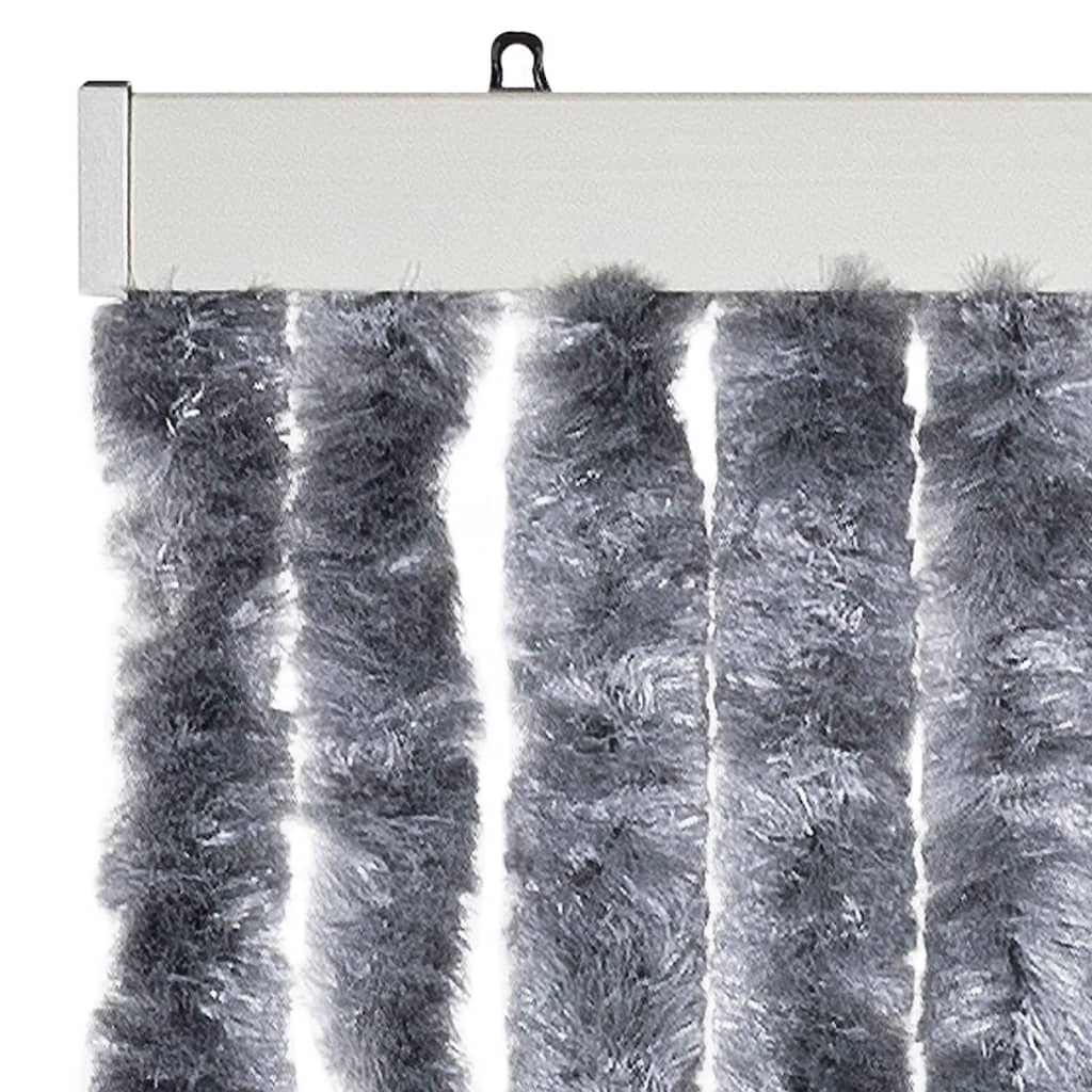 Insect Curtain Silver 100x220 cm Chenille
