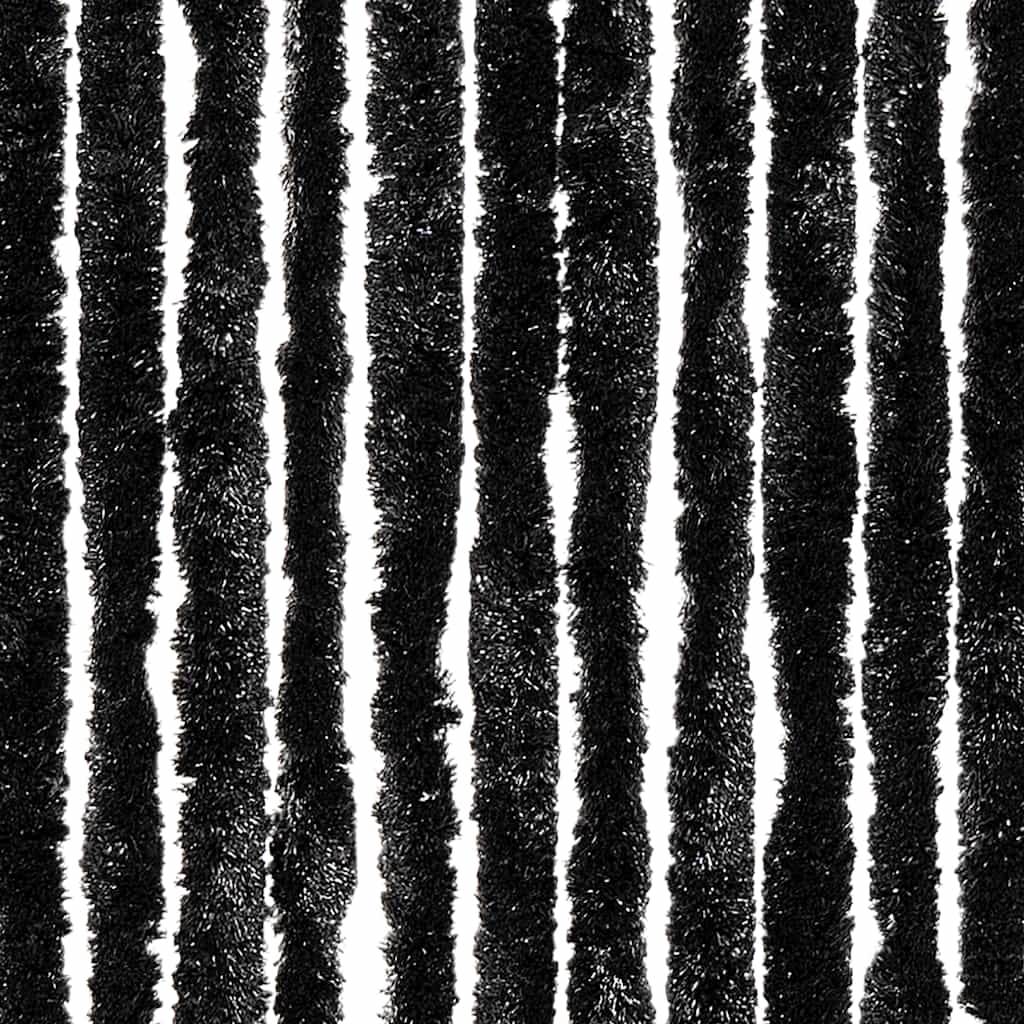 284289 vidaXL Insect Curtain Anthracite 90x220 cm Chenille
