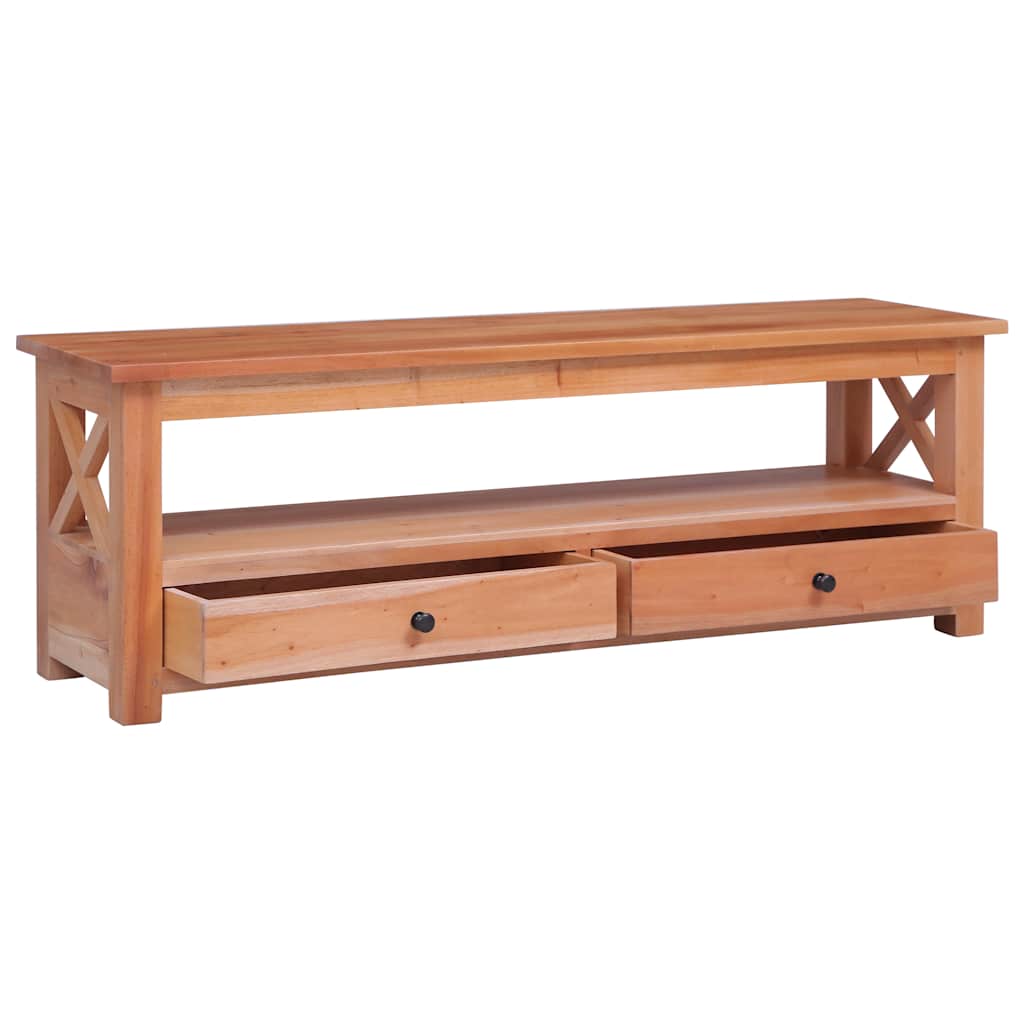 283840 vidaXL TV Cabinet 120x30x40 cm Solid Mahogany Wood