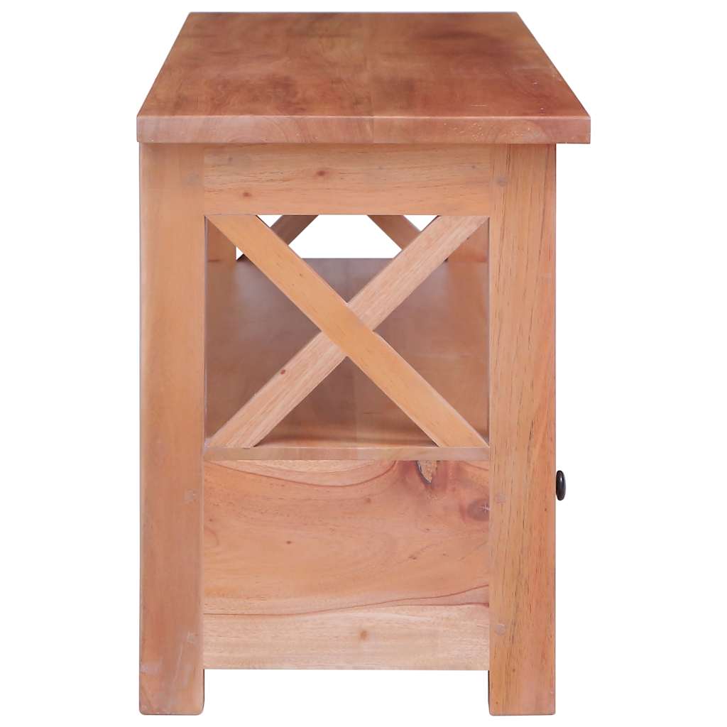 283840 vidaXL TV Cabinet 120x30x40 cm Solid Mahogany Wood