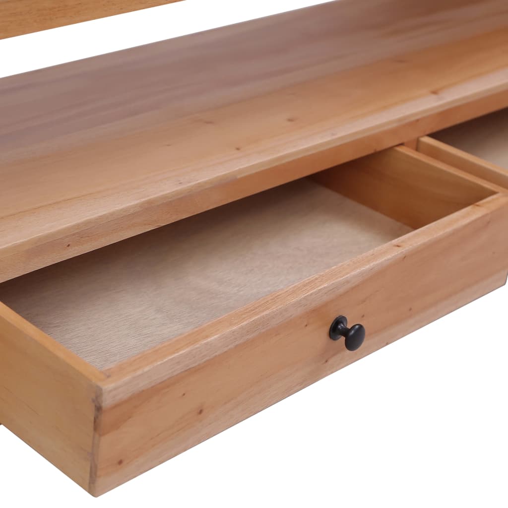283840 vidaXL TV Cabinet 120x30x40 cm Solid Mahogany Wood