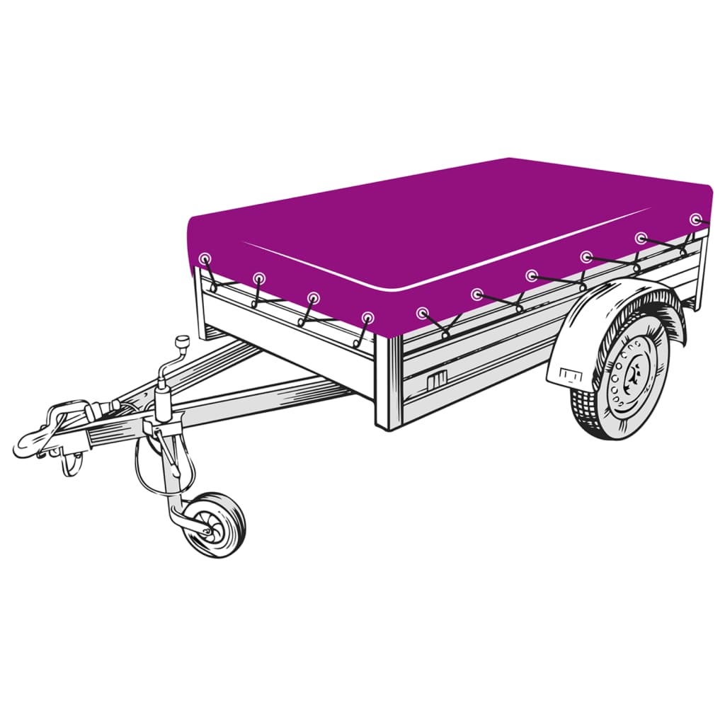 Trailer Net HDPE 2.5x4 m Black