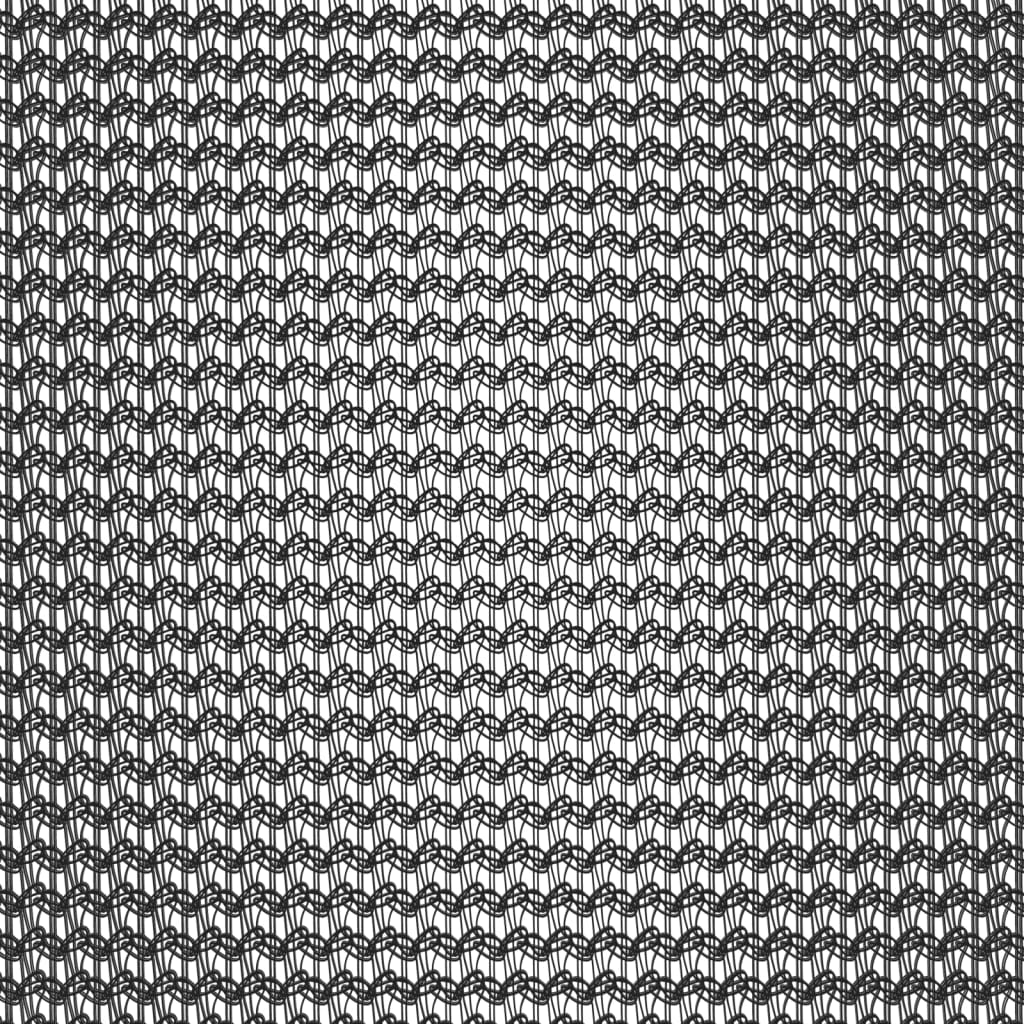 vidaXL Container Net HDPE 4x8 m Black