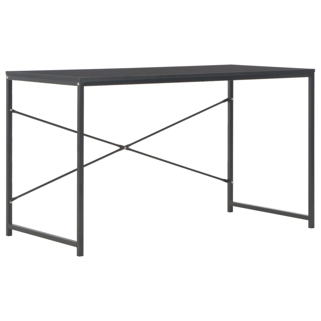 vidaXL Computer Desk Black 120x60x70 cm