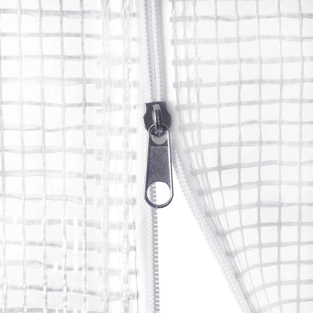 Greenhouse | White | Polyethylene mesh fabric and galvanised steel | 9m²