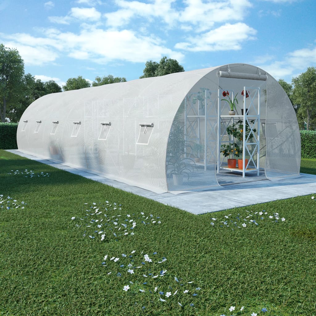 vidaXL Greenhouse 27m² 900x300x200 cm