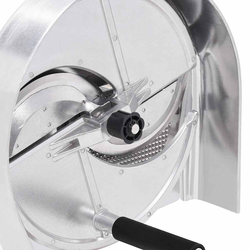 50957 vidaXL Manual Vegetable Cutter Silver 22x44,5 cm Aluminum