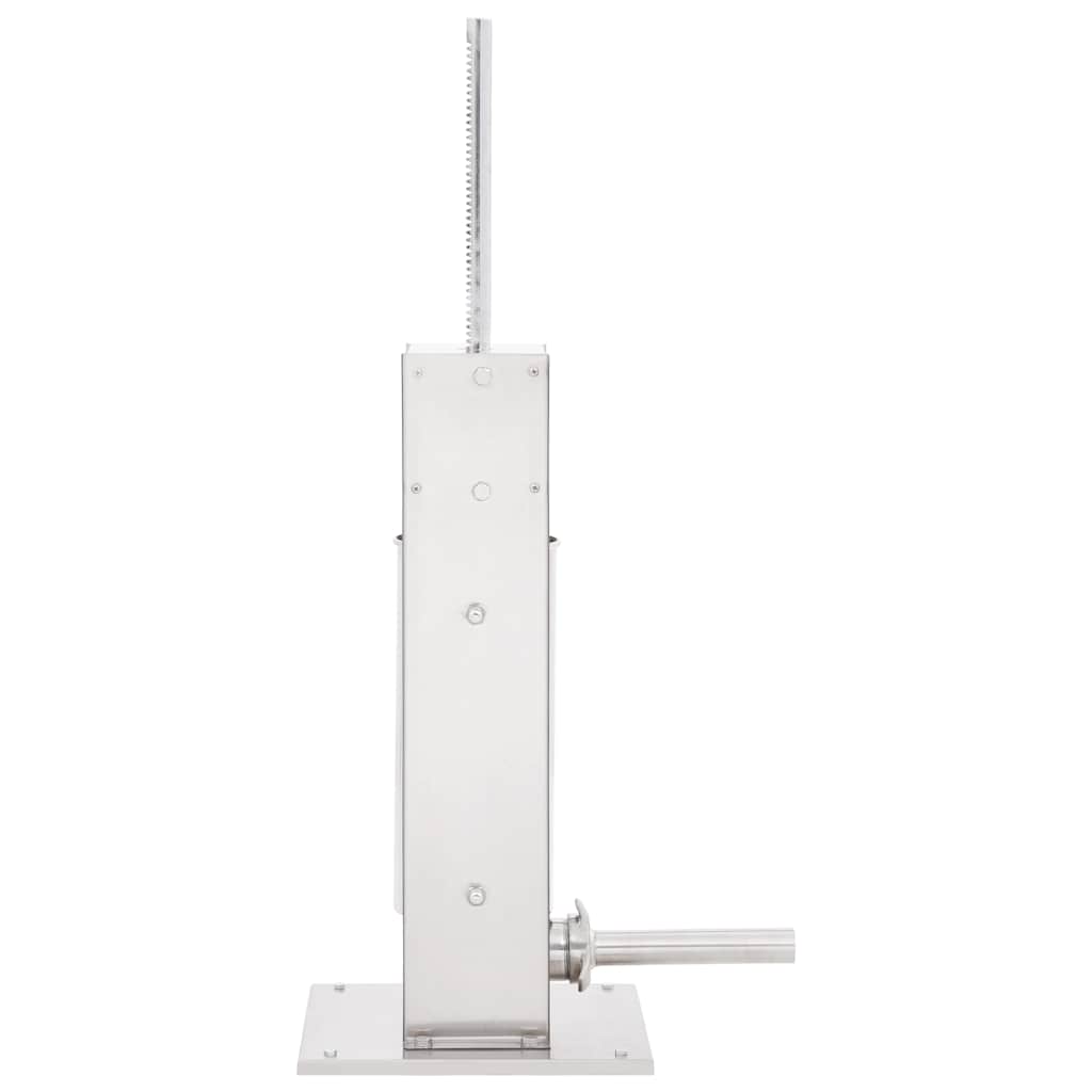50962 vidaXL Manual Sausage Stuffer Silver 5 L Stainless Steel
