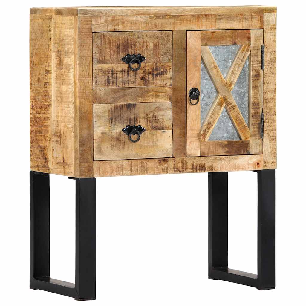 282758 vidaXL Sideboard 60x30x76 cm Solid Mango Wood