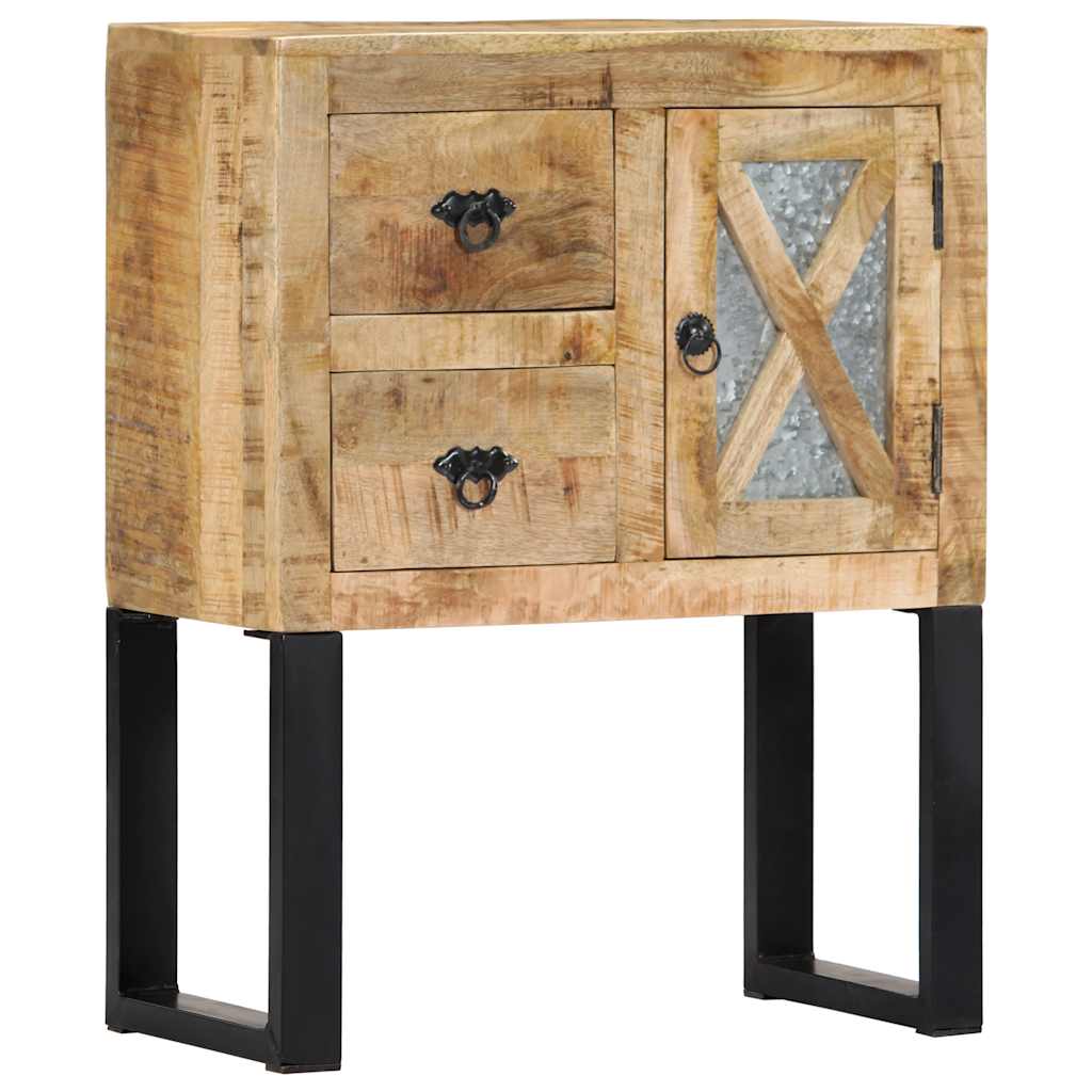 282758 vidaXL Sideboard 60x30x76 cm Solid Mango Wood